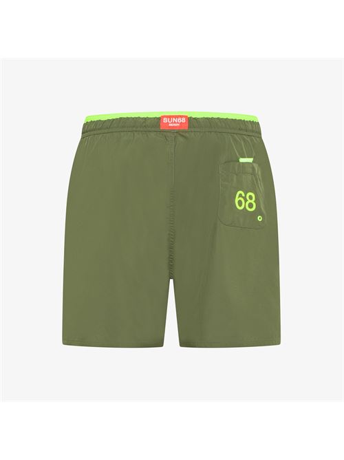 swim pant fluo detail SUN 68 BEACH | H3610619